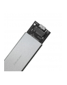 qoltec Obudowa | kieszeń na dysk M.2 SSD | SATA | NGFF | USB 3.0 | Superspeed 5Gb/s | 2TB | Srebrna - nr 16