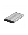 qoltec Obudowa | kieszeń do dysków HDD SSD 2.5' SATA3 | USB 3.0 | Srebrna - nr 1