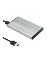 qoltec Obudowa | kieszeń do dysków HDD SSD 2.5' SATA3 | USB 3.0 | Srebrna - nr 5