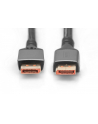 digitus Kabel połączeniowy PREMIUM DisplayPort 2.1 16K 60Hz DP/DP M/M 1m Czarny - nr 11