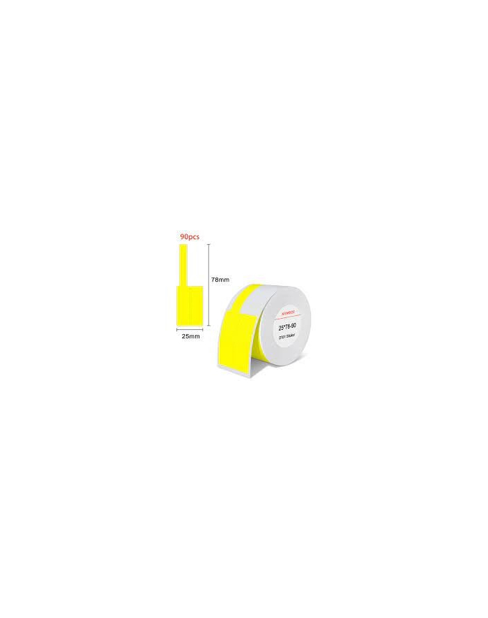 Etykiety termiczne Niimbot R25*78-90 Żółte główny