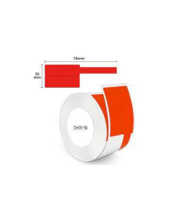 Etykiety termiczne Niimbot R25*78-90 Czerwone