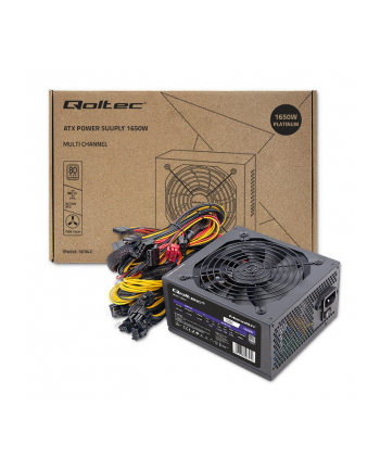 qoltec Zasilacz ATX 1650W | 80 Plus Platinum