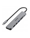 unitek HUB USB-C 7w1 Aluminium PD 100W , 5 Gbps , HDMI 4K - nr 1