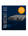 qoltec Zasilacz awaryjny UPS do RACK | 2.4kVA | 2400W | Power Factor 1.0| LCD | On-line - nr 14