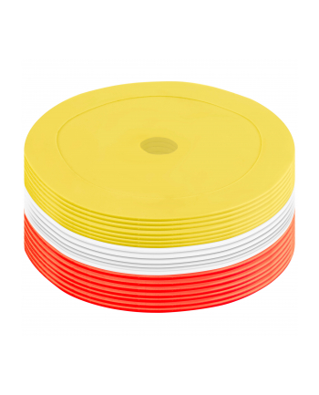 Pure2Improve Pure2Improve Rubber Training Markers Red/White/Yellow