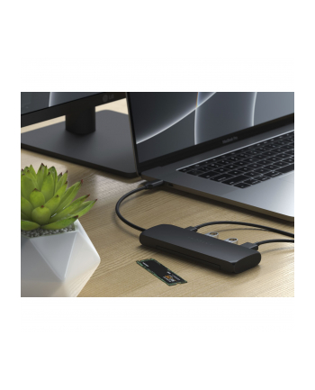 Satechi - Type-C Pro Hub Adapter With Etherner Do Macbook Air I Kolor Srebrny (STUCHSEK)