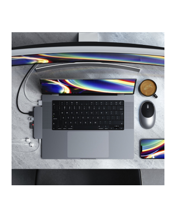 Satechi - Pro Hub Max - Hub do Macbook z M1 Pro - Space Gray (STUCPHMXM)