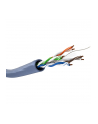 Goobay CAT 6a kabel sieciowy, U/UTP, Niebieski 100 m - nr 3