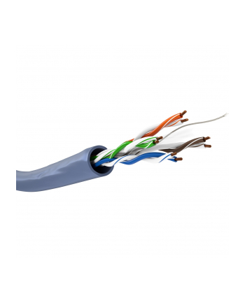 Goobay CAT 6a kabel sieciowy, U/UTP, Niebieski 100 m