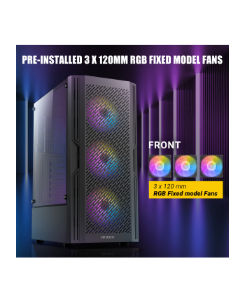 Antec AX20 Midi Tower Czarny nr 2