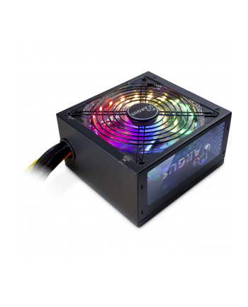 Inter-Tech Argus RGB-600W II moduł zasilaczy 20+4 pin ATX ATX Czarny