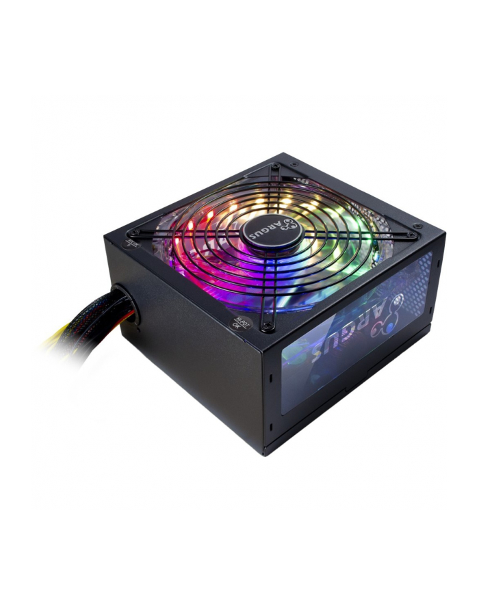 Inter-Tech Argus RGB-600W II moduł zasilaczy 20+4 pin ATX ATX Czarny główny