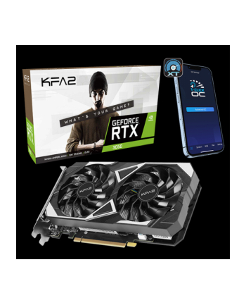 KFA2 GeForce RTX 3050 EX OC 6GB GDDR6 (35NRLDMD9OEK) 3xDP/HDMI