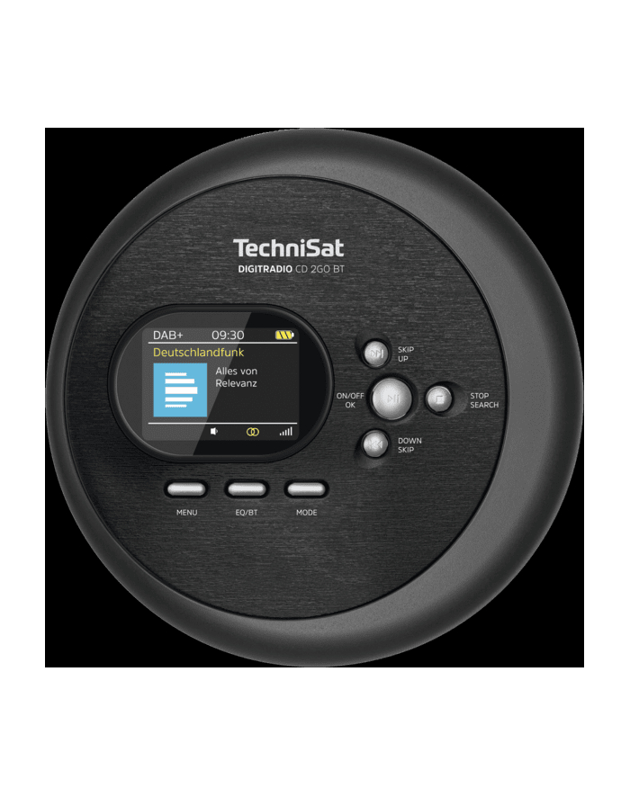 TECHNISAT DIGITRADIO CD 2GO BT przenośny odtwarzacz discman główny