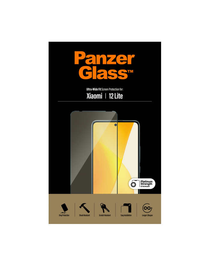 Panzerglass Screen Protector Xiaomi 12 Lite | Ultra-Wide Fit główny
