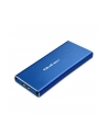 qoltec Obudowa | kieszeń na dysk M.2 SSD | SATA | NGFF | USB 3.0 | Superspeed 5Gb/s | 2TB | Niebieska - nr 8