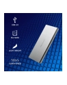 qoltec Obudowa | kieszeń na dysk M.2 SSD | SATA | NGFF | USB 3.0 | Superspeed 5Gb/s | 2TB | Srebrna - nr 9