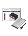 qoltec Obudowa | kieszeń do dysków HDD SSD 2.5' SATA3 | USB 3.0 | Srebrna - nr 3