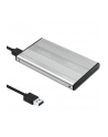 qoltec Obudowa | kieszeń do dysków HDD SSD 2.5' SATA3 | USB 3.0 | Srebrna - nr 4