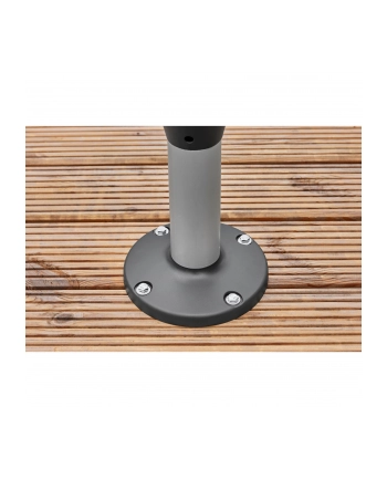 GARDENA RollUp S patio hose box, 15 meters, hose reel (grey/Kolor: BIAŁY, including cleaning syringe)