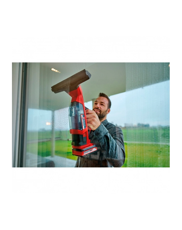 Einhell cordless window vacuum cleaner BRILLIANTO (red, without battery and charger) główny