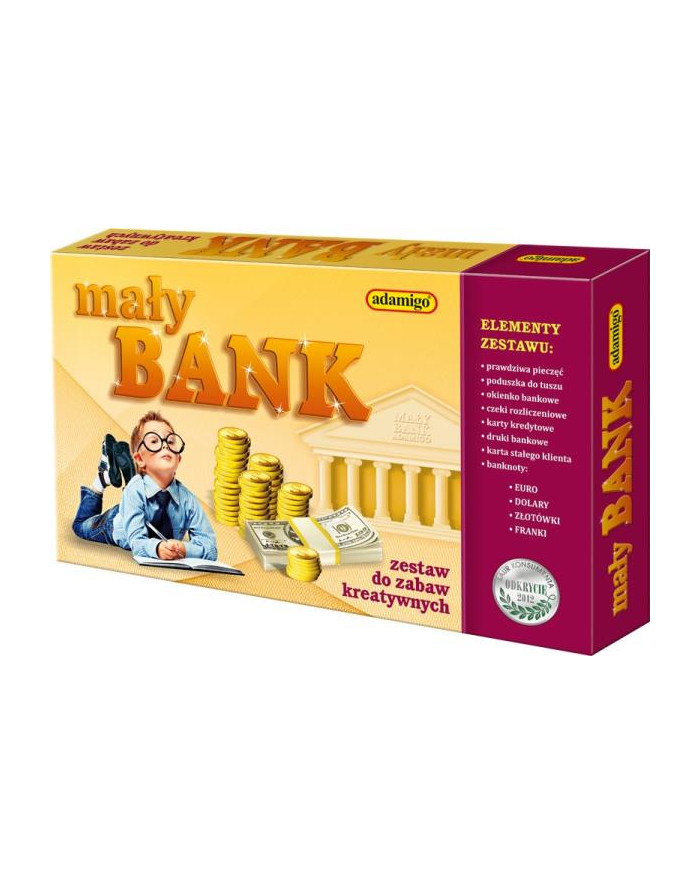 Mały Bank zabawka edukacyjna ADAMIGO główny