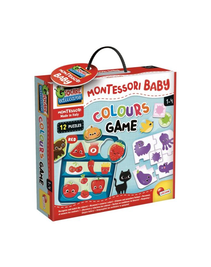 lisciani giochi Montessori Baby Gra z kolorami 105991 LISCIANI główny