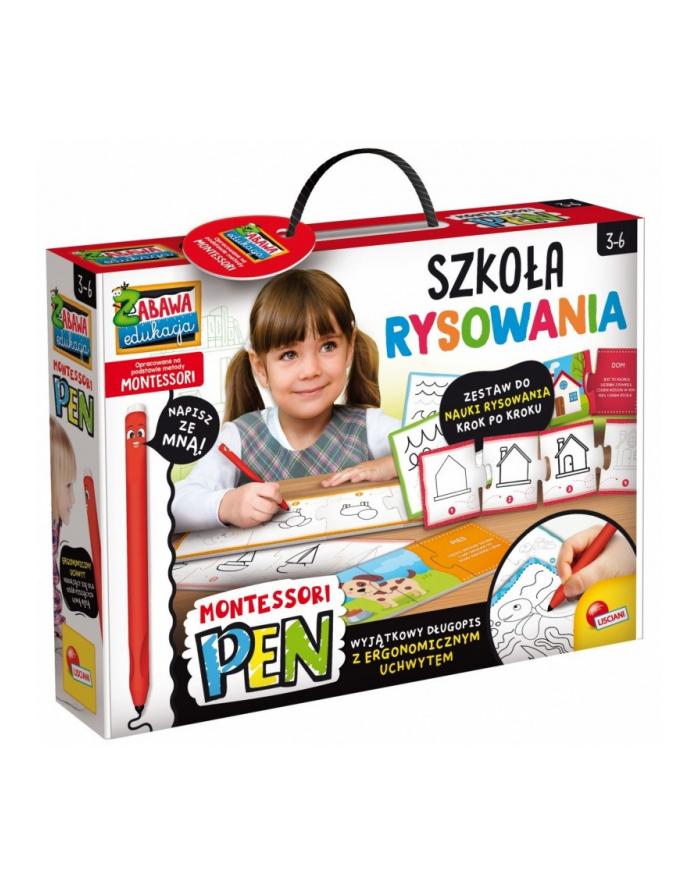 lisciani giochi Montessori Pen Szkoła rysowania PL101696 LISCIANI główny