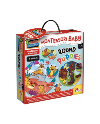 lisciani giochi Montessori Baby Puzzle okrągłe 106004 LISCIANI