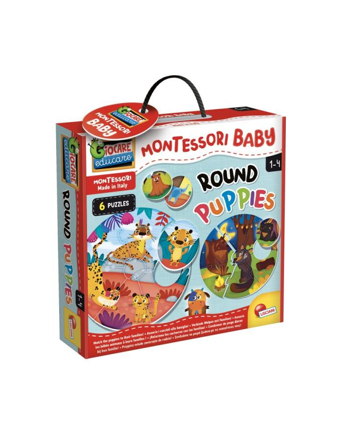 lisciani giochi Montessori Baby Puzzle okrągłe 106004 LISCIANI główny