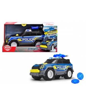 Policja SUV niebieski 30cm Simba
