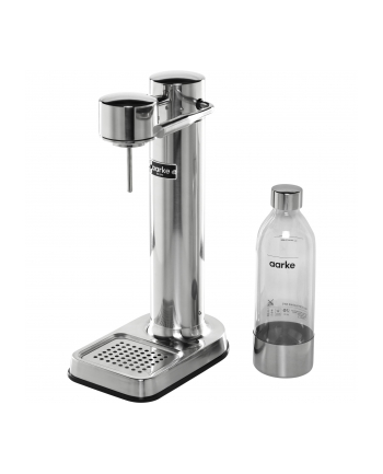 Aarke Carbonator 3 soda maker polished, with PET bottle (stainless steel)