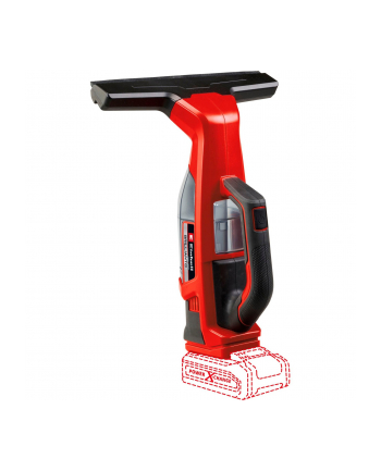 Einhell cordless window vacuum cleaner BRILLIANTO (red, without battery and charger)
