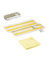 Kärcher Starter cloth set 2.863-346.0, mop cover (Kolor: BIAŁY/yellow, for EasyFix steam cleaner) - nr 1