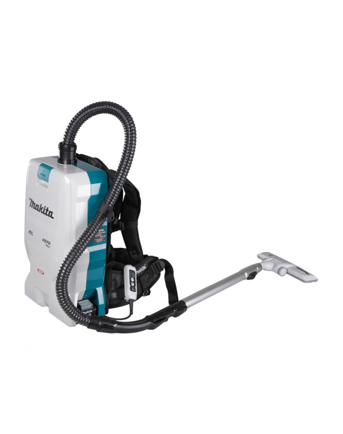 Makita cordless backpack vacuum cleaner VC011GZ, canister vacuum cleaner (blue/Kolor: CZARNY, without battery and charger) główny