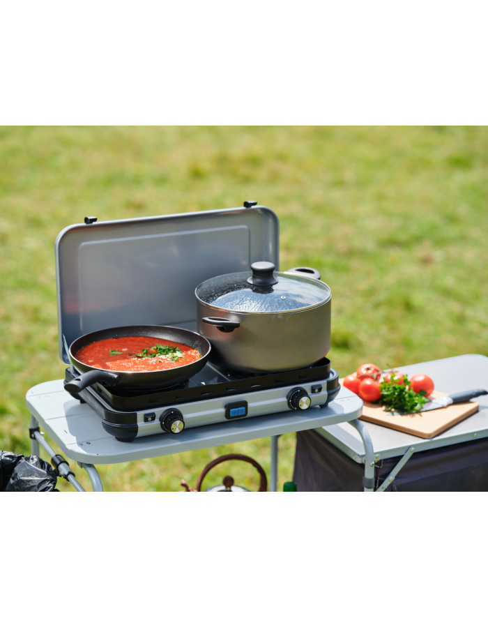 Campingaz Camping Kitchen 2 Maxi CV, gas cooker (grey, 2 hobs 2x 1.8 kW, for CV470 Plus) główny