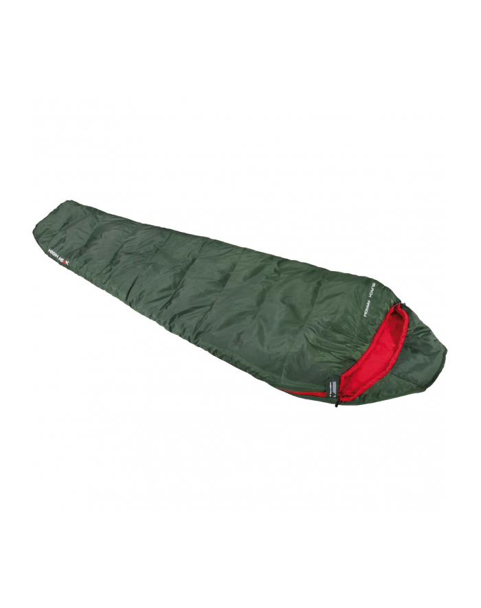 High Peak Mummy Sleeping Bag Black Arrow ECO (dark green/red) główny