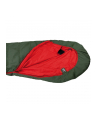 High Peak mummy sleeping bag Pak 600 ECO (dark green/red) - nr 7