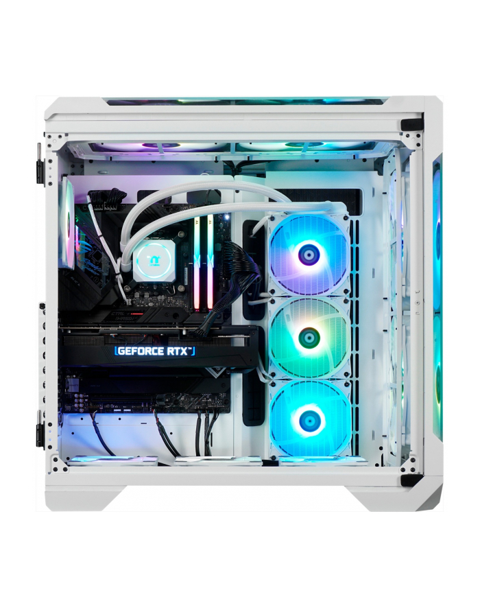 Thermaltake Ganymed V2 Snow, gaming PC (Kolor: BIAŁY/transparent, Windows 11 Home 64-bit) główny