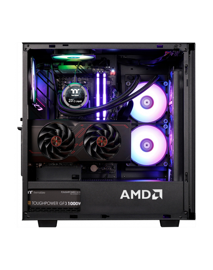 Thermaltake AMD Pro Edition, gaming PC (Kolor: CZARNY/transparent, Windows 11 Home 64-bit) główny