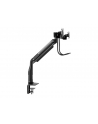 HAGOR gas lift arm dual, monitor holder (Kolor: CZARNY) - nr 1