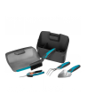 GARD-ENA city gardening balcony box, garden set (turquoise/grey, 5 pieces) - nr 5