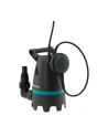 GARD-ENA dirty water submersible pump 10500 BASIC, flood set, submersible/pressure pump (Kolor: CZARNY/turquoise, 400 watts, including hose connection, storage box) - nr 6