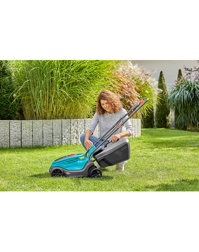 GARD-ENA Cordless Lawnmower PowerMax 30/18V P4A Ready-To-Use Set, 18V (Kolor: CZARNY/turquoise, Li-Ion battery 4.0Ah, POWER FOR ALL ALLIANCE) główny