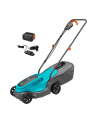 GARD-ENA Cordless Lawnmower PowerMax 30/18V P4A Ready-To-Use Set, 18V (Kolor: CZARNY/turquoise, Li-Ion battery 4.0Ah, POWER FOR ALL ALLIANCE) - nr 7