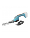 GARD-ENA cordless grass shears PowerCut 20/18V P4A solo, with shrub knife (turquoise/grey, without battery and charger, POWER FOR ALL ALLIANCE) - nr 7