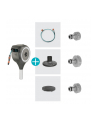 GARDENA RollUp S patio hose box, 15 meters, hose reel (grey/Kolor: BIAŁY, including cleaning syringe) - nr 7