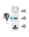 GARD-ENA patio hose box RollUp M, 20 meters, hose reel (grey/Kolor: BIAŁY, incl. cleaning syringe) - nr 20