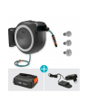 GARD-ENA battery-powered wall hose box PowerRoll XXL 18V P4A, 40 meters, hose reel (grey/Kolor: BIAŁY, Li-Ion battery 2.5Ah, POWER FOR ALL ALLIANCE) - nr 17